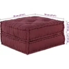 Modulinė sofa, kaštoninė, 70x70x36, audinys