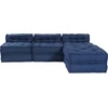 Modulinė sofa 4 pcs Indigo audinys