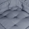 Modulinė sofa Audinys Pilka 210 x 140 x 56 cm