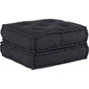 Modulinė sofa, antracito spalvos, 70x70x36 cm, audinys
