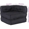 Modulinė sofa, antracito spalvos, 70x70x54 cm, audinys