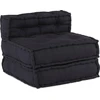 Modulinė sofa, antracito spalvos, 70x70x54 cm, audinys