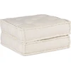 Modulinė sofa, kreminės spalvos, 70x70x36 cm, audinys