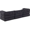 Modulinė sofa Audinys Antracito 210 x 70 x 56 cm
