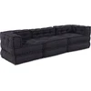 Modulinė sofa Audinys Antracito 210 x 70 x 56 cm