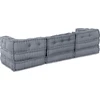 Modulinė sofa 3 pcs Pilka audinys