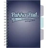Pukka Pad Project Book Navy A5/100K grotelės tamsiai mėlyna (3 vnt.)