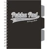 Pukka Project Book Juodas A5/100K grotelės juoda (3 vnt.)