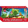 Lean School plakatų dažai, 6 spalvos, 20 ml, MONA