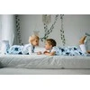 PULP BAMBOO Baby miegmaišis su 2 TOG kojinėmis - Mėlyna Cats - nuo 0,6 m iki 2,5 m