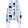 PULP BAMBOO Baby miegmaišis su 2 TOG kojinėmis - Mėlyna Cats - nuo 0,6 m iki 2,5 m
