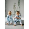 PULP BAMBOO Baby miegmaišis su 2 TOG kojinėmis - Mėlyna Cats - nuo 0,6 m iki 2,5 m