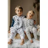 PULP BAMBOO Muslin vasaros miegmaišis su kojelėmis - Širdelės 0,5 TOG nuo 1 iki 2,5 metų