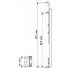 Pulsar ARAS450N bėgeliai ARAD korpusams, skirti 19" RACK spintelėms, 450 mm gylio