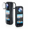 Puluz 2 apsauginių stiklinių lęšių rinkinys, skirtas „Insta360 X5“ / PU749T