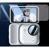 Puluz 2x Grūdintas stiklas LCD ekrano apsauga + objektyvui, skirtas Insta360 GO Ultra / PU784T