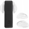 Puluz Apsauginių gaubtų rinkinys 2x Apsauginis PC objektyvo gaubtas Objektyvams DJI Osmo 360 / PU777T