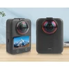Puluz 2 objektyvų apsauginių dangtelių rinkinys, skirtas DJI Osmo 360 / Pu791b