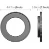 Puluz adapterio filtro laikiklio laikiklio filtrai 49 mm / 49 mm, skirti DJI Osmo Action 4 / Pu994b