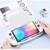 Puluz Cover Case Case lagaminas, skirtas Nintendo Switch Oled Lite konsolei / skaidrus - baltas / Tbd0603618201
