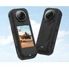 Puluz Objektyvo dangtelis + silikoninis korpusas apsauga Insta360 X5 / X 5 / Pu757b