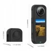 Puluz Objektyvo dangtelis + silikoninis korpusas apsauga Insta360 X5 / X 5 / Pu757b