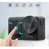 Puluz objektyvo gaubtas, rinkinys: grūdintas stiklas 2x ekranui + LCD objektyvui DJI Osmo Action 4 / PU953T