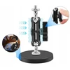Puluz Magnetinis laikiklis 17 kg Magnetinis tvirtinimas „Magic Arm“ 360° sukimasis 1/4 colio sriegis / Pu1083b