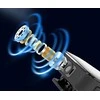 Puluz mikrofonas, belaidis Bluetooth mikrofonas, 3,5 mm Trs Trs, skirtas telefono kamerai, kamerai / Pu3153b