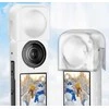 Puluz objektyvo dangtelis objektyvo dangtelis + silikono korpuso dangtelio apsauga, skirta Insta360 X4 / X 4 / Pu985w
