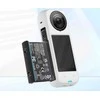 Puluz objektyvo dangtelis objektyvo dangtelis + silikono korpuso dangtelio apsauga, skirta Insta360 X4 / X 4 / Pu985w