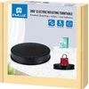 Puluz 30 cm USB elektrinis besisukantis patefonas juodas