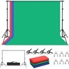 Puluz fotostudijos fono palaikymas 2x3m + fonai 3 vnt, PKT5205