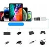 USB adapteris Puluz PU649B „Lightning“ – USB-C, juodas (SB8500)