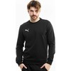 Puma Team Goal Casuals Crew Neck Sweat juoda sportinė liemenėlė 658592 03 (M)