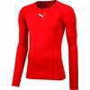 Vyriški marškinėliai Puma Liga Baselayer Tee LS raudona 655920 01 (L)
