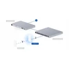 Maršrutizatorius PUNKT DOSTĘPOWY UQ-U6-MESH-PRO UniFi Wi-Fi 6 2,4 GHz, 5 GHz, 573,5 Mbps + 2400 Mbps UBIQUITI