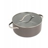Puodas su dangčiu MAESTRO MR-4009 (MR-4009-20) 20 cm 2.3 l Pilkas