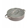 Puodas shallow su dangčiu MAESTRO MR-4009 (MR-4009-28S) 28 cm 3.9 l Pilkas