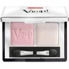 Pupa Milano Pupa Vamp! Compact Duo Eyeshadow akių šešėliai, atspalvis: 001 Rose Perlage, 2.2 g
