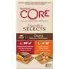 Purina Nestle „Purina Core Signature Selects Chunky Multipack“ konservų rinkinys suaugusioms katėms, 4 x 2 skoniai, 8 x 79 g / 635 g