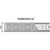 GRZ.PURMO RAMO RCV22 600X600 Baltas