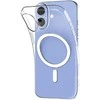 Puro 0.3 MAG Ultra-Slim TPU Dėklas suderinamas su MagSafe skirtas Apple iPhone 17 – skaidrus