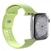 PURO ICON - Elastic strap for Apple Watch 38/40/41/42 mm (S/M &amp; M/L) (Matcha Žalias)