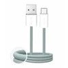 Puro Fabrik 2.0 10W USB-A – USB-C Braided Kabelis 1.5m – žalios spalvos