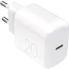 Puro PROLITE 20W USB-C laidinis įkroviklis – baltos spalvos
