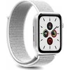 Išmaniojo laikrodžio Apple 1/2/3/4/5 nailoninis dirželis, Baltos spalvos, 44mm