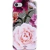 PURO Glam Geo Flowers – dėklas, skirtas iPhone SE (2022/2020) / 8/7 / 6s (Rožinė Peonies)
