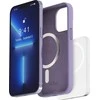 SBS Puro Icon Mag MagSafe Silikoninis dėklas Apple iPhone 14 Pro - Lavender