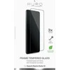 PURO Frame Apsauginis stiklas - Xiaomi Redmi Note 10 Apsauginis stiklas Apsauginis Glass (Juodas Frame)